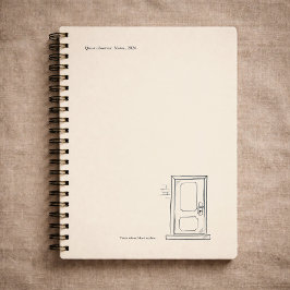 内向的な人へのギフト 静かな孤独 閉じたドア ノートブック