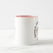 内向的な基本原則: 内部エネルギーピンクのツートーンマグ ツートーンマグカップ (中央)