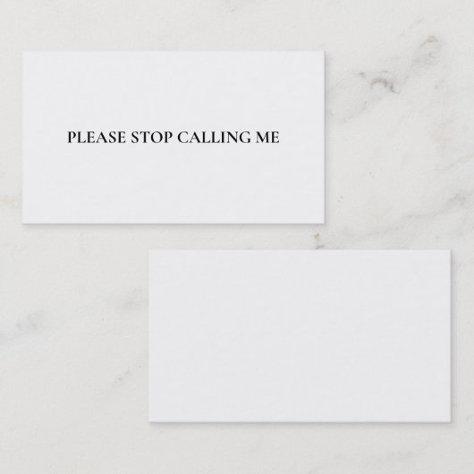 内向的に外向的に話して下さいおもしろい 名刺 (正面/裏面)