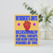 内向的に結合する ポストカード (スタンド正面)