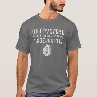 内向 – FINGERPRINT - Tシャツ
