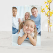 内外の写真を追加 カード (黄色い花)