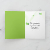 内子誕生日 カード (内部)