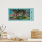 内子，プリント ポスター (キッチン)