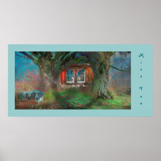 内子，プリント ポスター (正面)