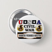 内戦のおもしろいの芸術 缶バッジ (正面&裏面)