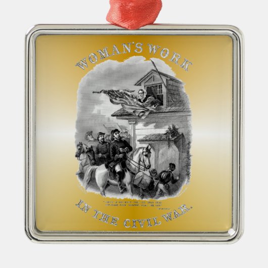 内戦のオーナメント メタルオーナメント (正面)