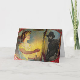 内戦の亡霊(ヴィンテージのハロウィンカード) カード