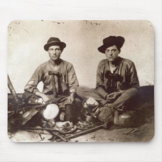 内戦の兵士 マウスパッド (正面)