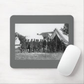 内戦の写真-人に演説するリンカーン マウスパッド (マウス)