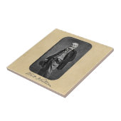 内戦の前のウォルト・ホイットマン タイル (側面)