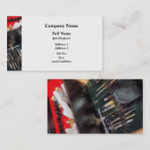 内戦の医療機器-プラチナ 名刺 (正面/裏面)