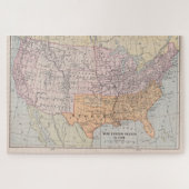 内戦の地図 ジグソーパズル (横)