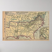 内戦の地図 ポスター (正面)