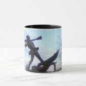 内戦の彫像のマグ マグカップ (中央)