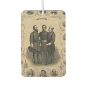 内戦の英雄 カーエアーフレッシュナー (正面)