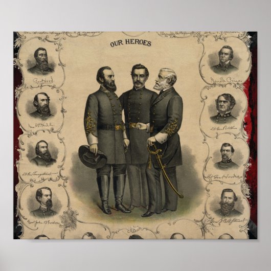 内戦の英雄 ポスター (正面)