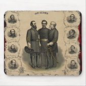 内戦の英雄 マウスパッド (正面)