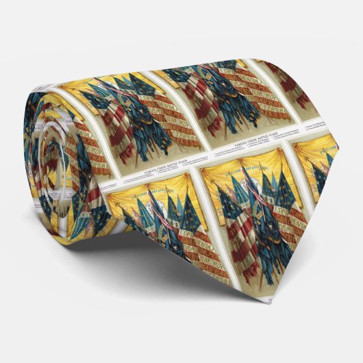 内戦の軍旗no.3 ネクタイ (ロール)