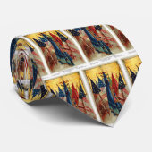 内戦の軍旗no.6 ネクタイ (ロール)