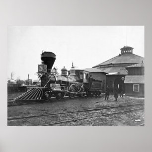 内戦の鉄道、1860年代 ポスター