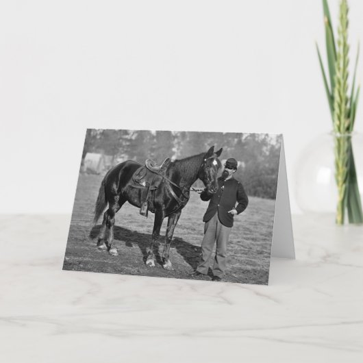 内戦の馬1864年 カード (正面)