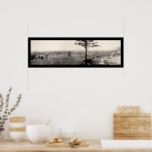 内戦ゲチスバーグ写真1909 ポスター (キッチン)