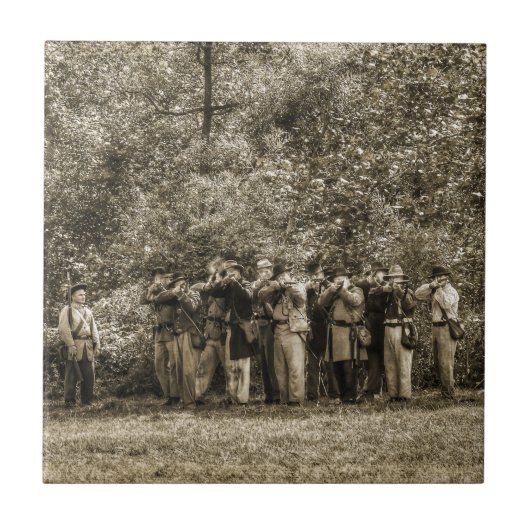 内戦兵士 タイル (正面)