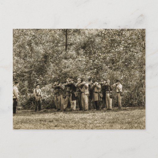 内戦兵士 ポストカード (正面)