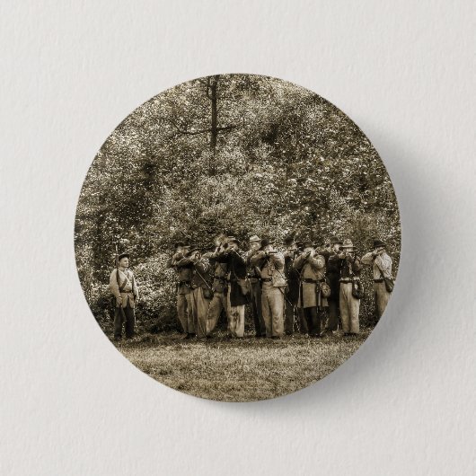 内戦兵士 缶バッジ (正面)