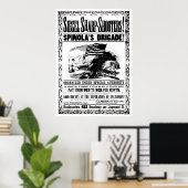 内戦募集ポスター、ブラック ポスター (ホームオフィス)