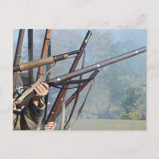 内戦日のハートフォード都市、インディアナ ポストカード (正面)