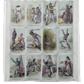 内戦: プランテーションからバトルフィールドへの シャワーカーテン (正面)