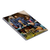 内戦 – The young George Armstrong Custer 1862 ノートブック (右側)