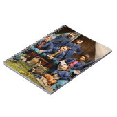 内戦 – The young George Armstrong Custer 1862 ノートブック (左側)