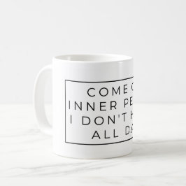 内来平和では、私は一日を持っていない – Mug コーヒーマグカップ