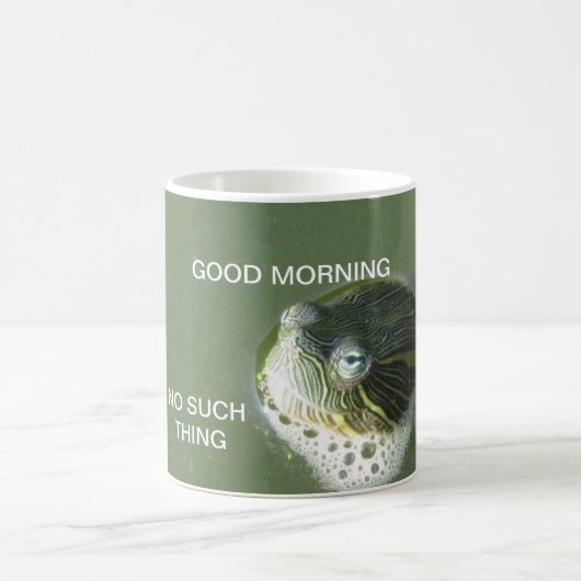 内気なカメのコーヒー・マグ コーヒーマグカップ (中央)