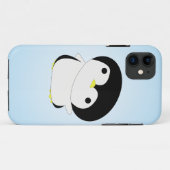 内気なベビーのペンギンはこんにちはiPhoneの場合を言います Case-Mate iPhoneケース (裏面(横))