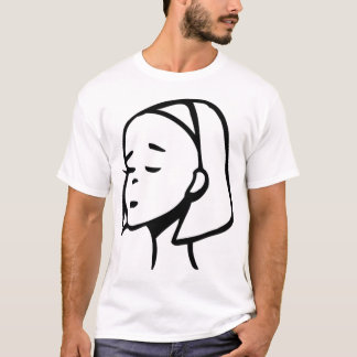 内気な女の子 Tシャツ