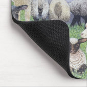 内気な感じること マウスパッド (コーナー)