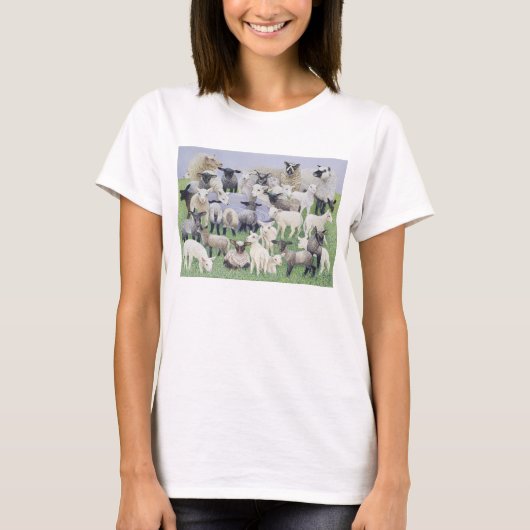 内気な感じること Tシャツ (正面)