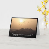 内気な眺めの群 カード (黄色い花)