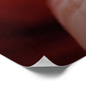 内気な英語のブルドッグパピー ポスター (角)