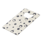 内気な象パターン クレジットカード栓抜き (正面アングル)