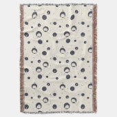 内気な象パターン スローブランケット (正面縦)