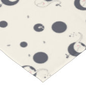 内気な象パターン テーブルクロス (アングル)