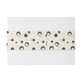 内気な象パターン 招待状ベリーバンド (裏面例)