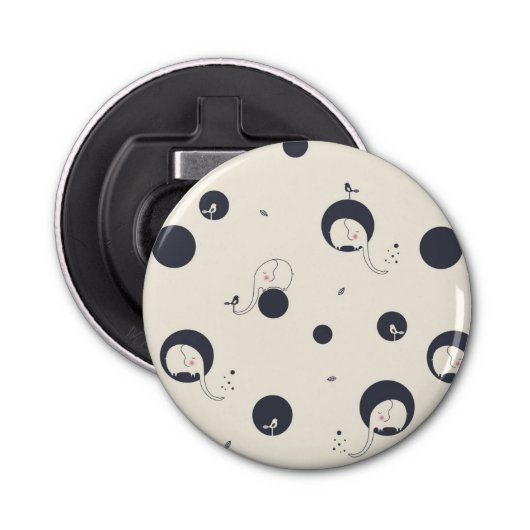 内気な象パターン 栓抜き (正面)