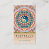 内火エネルギー陰陽ホリスティック名刺 名刺 (正面)