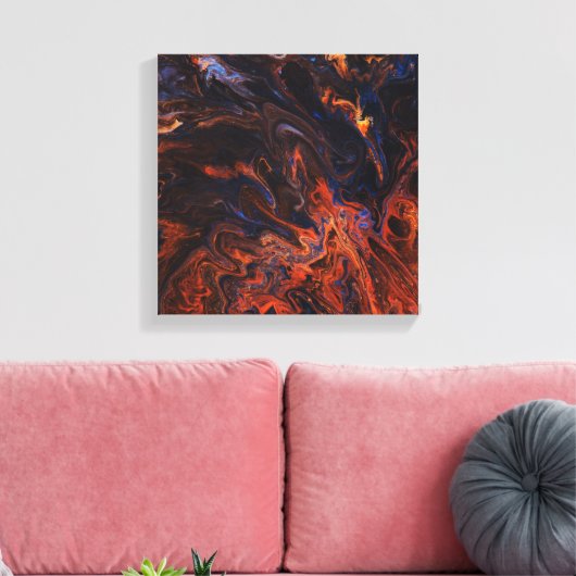 内火 キャンバスプリント (インサイチュ (リビング))